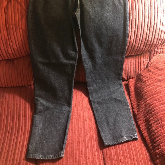 NWT 90s vintage denim charcoal wash Mom jeans - Picture 4 of 4